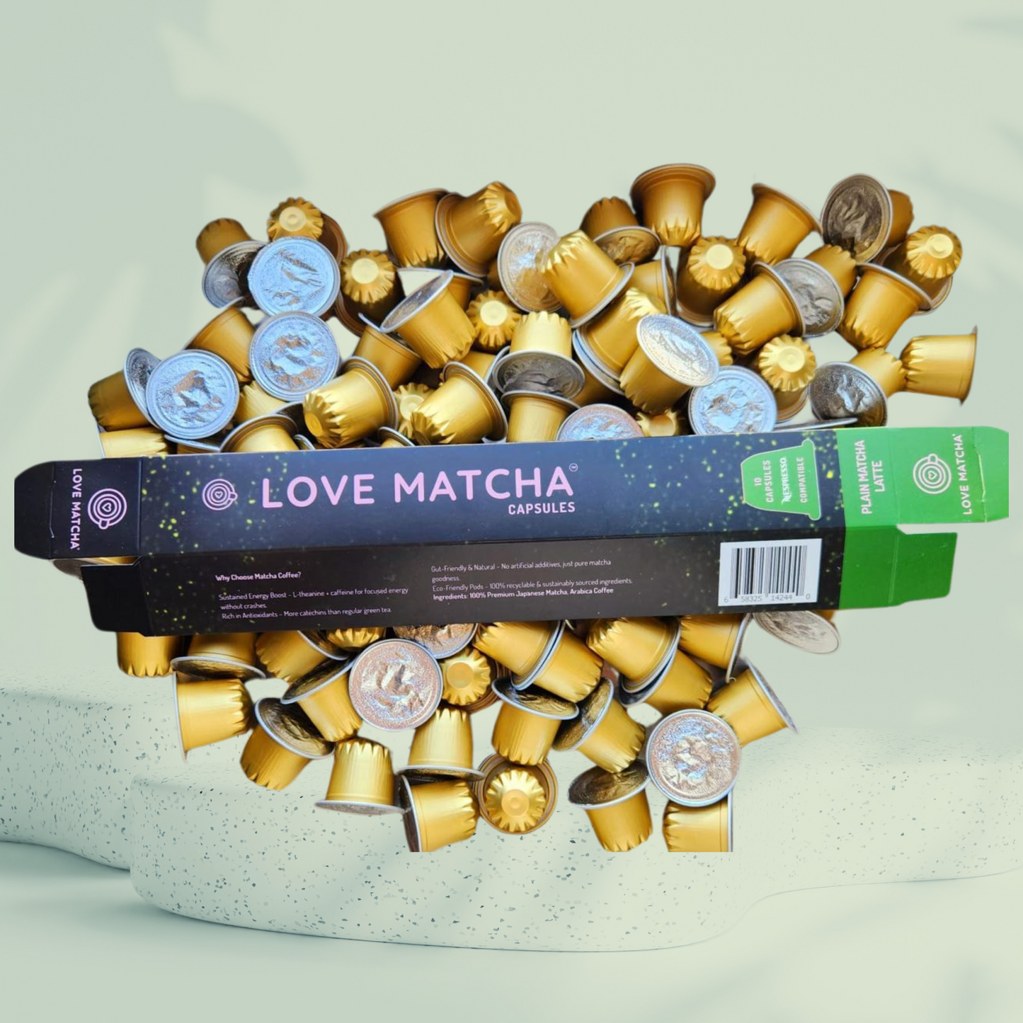 Plain Matcha Latte Capsules(10)