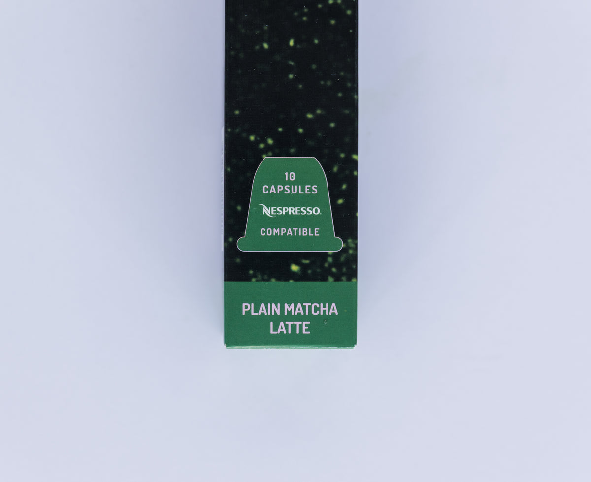 Plain Matcha Latte Capsules(10) – Love Matcha
